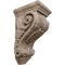 Ekena Millwork 3 1/2"W x 4"D x 7"H Small Grape Corbel, Walnut CORW03X04X07GRWA - alternate 1